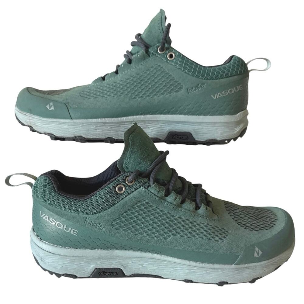 Vasque Women's 7499 Aqua Breeze LT Low NTX Hiking Shoes Size 11M Teal *EUC